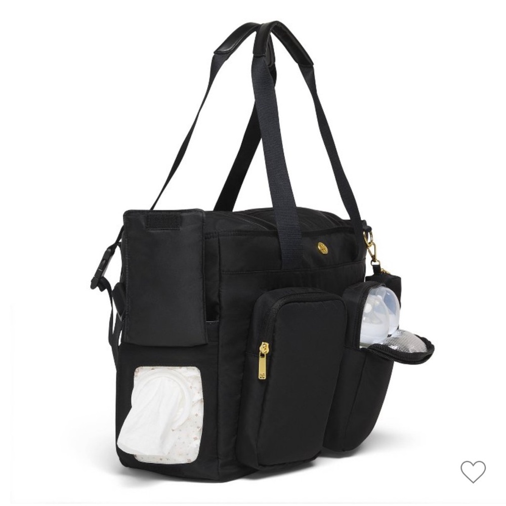 Huggies Evening Carry All Tote Diaper Bag -Black - Picture 11 of 13